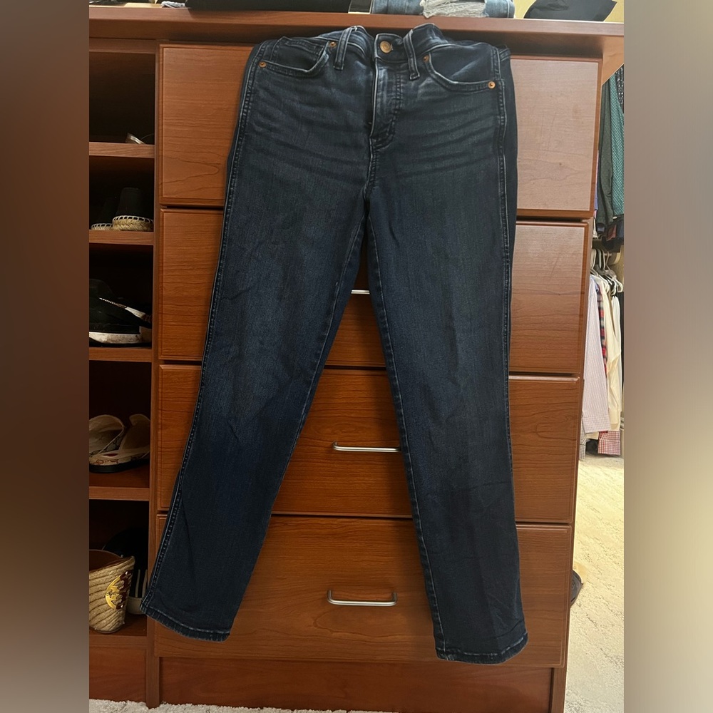 Madewell midrise stovepipe denim size 27 short length